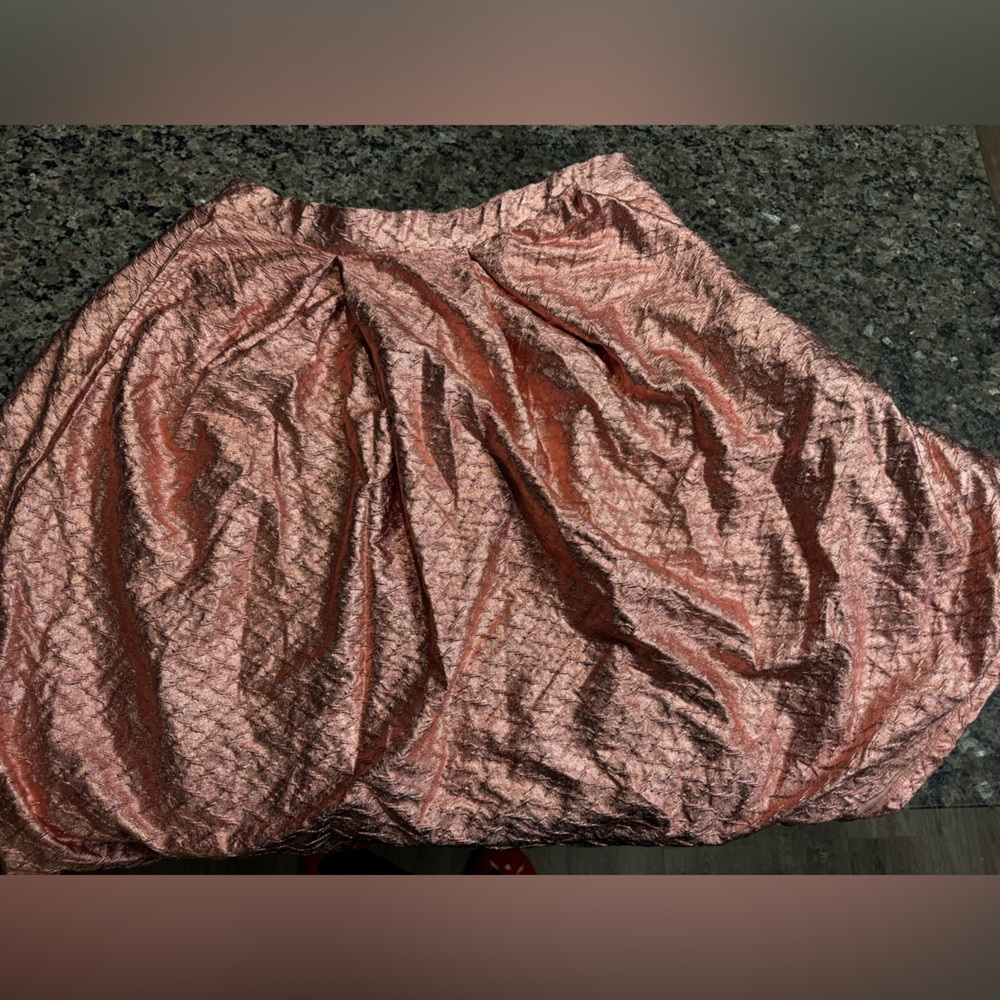 XL Metallic Pink Lularoe skirt